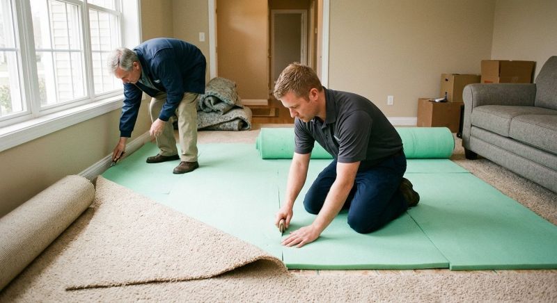 Carpet Underlay Replacement in Alpharetta, GA